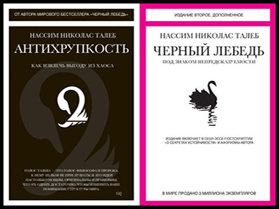 Популярные книги Нассима Николаса Талеба